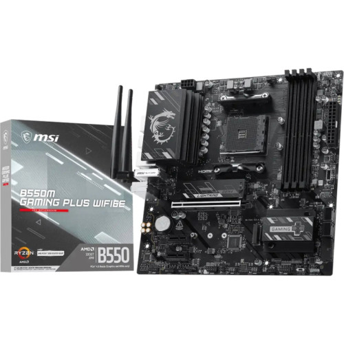 Материнская плата/ B550M GAMING PLUS WIFI6E