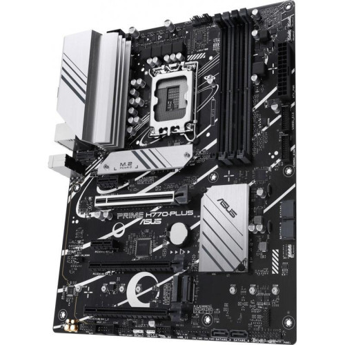 Материнская плата ASUS PRIME H770-PLUS Soc-1700 Intel H770 4xDDR5 ATX AC`97 8ch(7.1) 2.5Gg RAID+HDMI+DP [PRIME H770-PLUS]