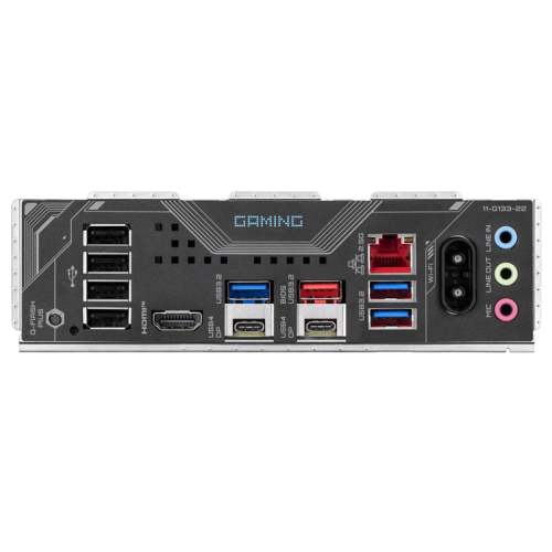 Материнская плата/ X870 GAMING WIFI6, Socket AM5, AMD X870, 4xDDR5-5200, HDMI, 3xPCI-Ex16, 4xSATA3(RAID 0/1/10), 3xM.2, 8 Ch Audio, 1x2,5GLan, WIFI, (4+4)xUSB2.0, (4+2)xUSB3.2, (2+1)xUSB Type-C™, ATX, RTL