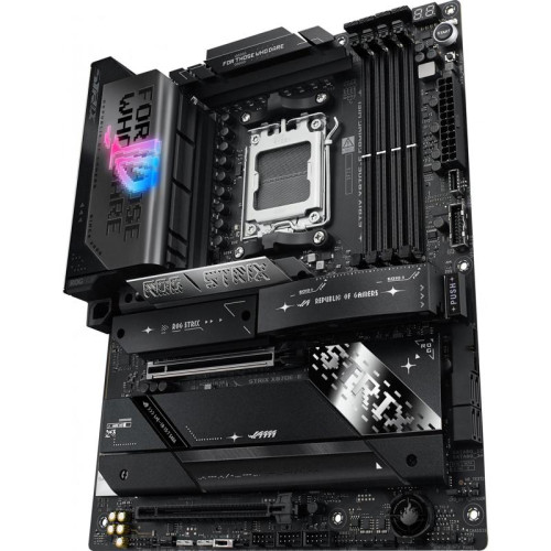 Материнская плата ASUS ROG STRIX X870E-E GAMING WIFI SocketAM5 AMD X870 4xDDR5 ATX AC`97 8ch(7.1) 5Gigabit RAID+HDMI [ROG STRIX X870E-E GAMING WIFI]