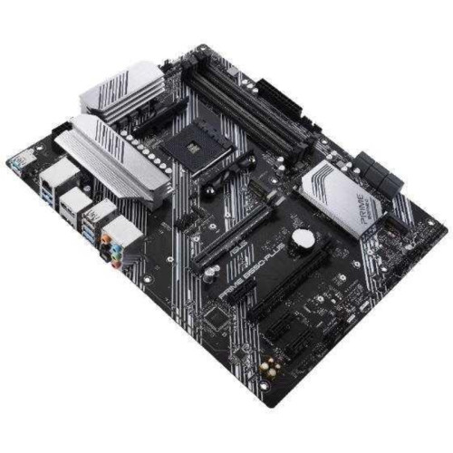 Материнская плата ASUS PRIME B550-PLUS Soc-AM4 AMD B550 4xDDR4 ATX AC`97 8ch(7.1) GbLAN RAID+HDMI+DP [PRIME B550-PLUS]