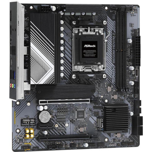 Материнская плата Asrock B650M-HDV/M.2 SocketAM5 AMD B650 2xDDR5 mATX AC`97 8ch(7.1) 2.5Gg RAID+HDMI+DP [B650M-HDV/M.2]