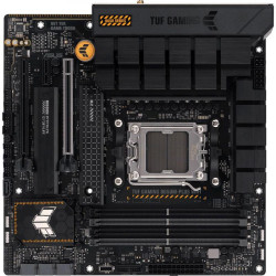 Материнская плата ASUS TUF GAMING B650M-PLUS WIFI SocketAM5 AMD B650 4xDDR5 mATX AC`97 8ch(7.1) 2.5Gg RAID+HDMI+DP [TUF GAMING B650M-PLUS WIFI]