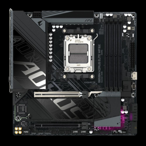 Материнская плата Gigabyte B850M AORUS ELITE WIFI6E, RTL