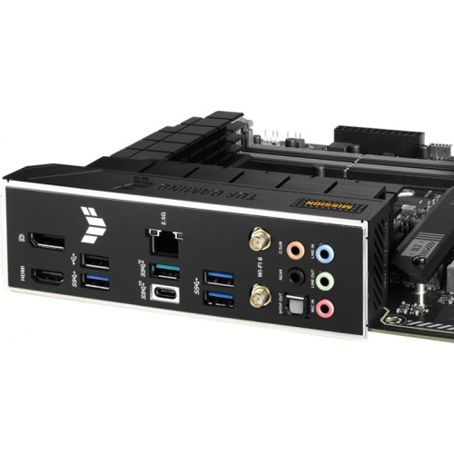 Материнская плата ASUS TUF GAMING B760-PLUS WIFI Soc-1700 Intel B760 4xDDR5 ATX AC`97 8ch(7.1) 2.5Gg RAID+HDMI+DP [TUF GAMING B760-PLUS WIFI]