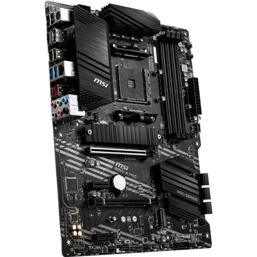 Материнская плата/ MB MSI AMD B550 sAM4, 4xDDR4(128GB), HDMI 2.1/DP, 1xPCIe 4.0x16, 1xPCIe 3.0x16, 2xPCIe 3.0, 1xLAN, 6xSATA 6Gb/s, 2xM.2, 1xUSB-C, 3xUSB 3.2, 4xUSB 2.0, 1xPS/2, ATX