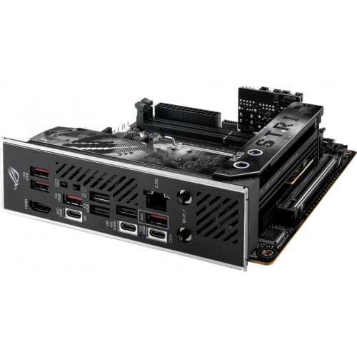 Материнская плата Asus ROG STRIX X870-I GAMING WIFI SocketAM5 AMD X870 2xDDR5 mini-ITX AC`97 8ch(7.1) 2.5Gg RAID+HDMI Материнская плата Asus ROG STRIX X870-I GAMING WIFI SocketAM5 AMD X870 2xDDR5 mini-ITX AC`97 8ch(7.1) 2.5Gg RAID+HDMI