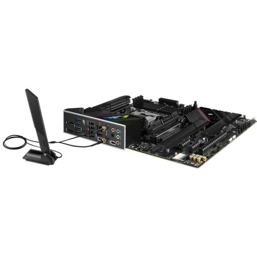 Материнская плата ASUS ROG STRIX B650E-F GAMING WIFI SocketAM5 AMD B650 4xDDR5 ATX AC`97 8ch(7.1) 2.5Gg RAID+HDMI+DP [ROG STRIX B650E-F GAMING WIFI]
