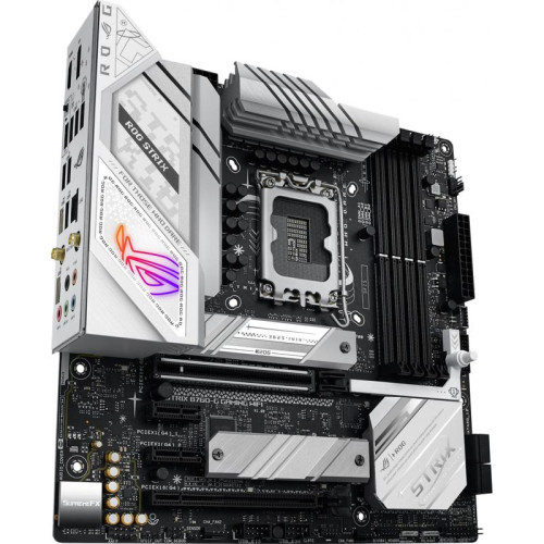 Материнская плата ASUS ROG STRIX B760-G GAMING WIFI Soc-1700 Intel B760 4xDDR5 mATX AC`97 8ch(7.1) 2.5Gg RAID+HDMI+DP [ROG STRIX B760-G GAMING WIFI]