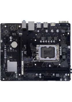 Материнская плата Biostar H610MHC 2.0 Soc-1700 Intel H610 2xDDR4 mATX AC`97 8ch(7.1) GbLAN RAID+VGA+HDMI