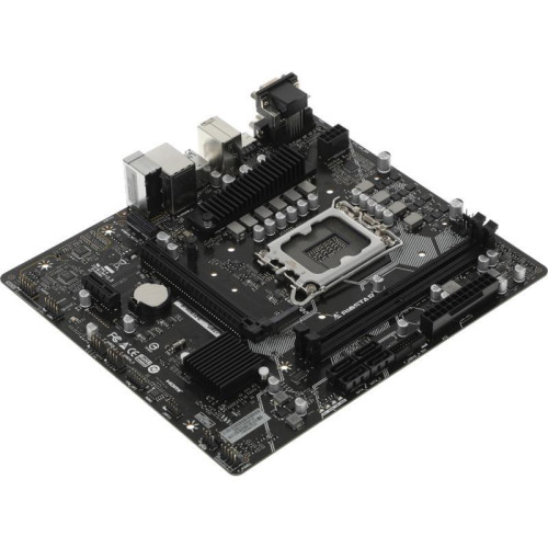 Материнская плата Biostar B760MX2-E Soc-1700 Intel B760 2xDDR5 mATX AC`97 8ch(7.1) 2.5Gg RAID+VGA+DVI+HDMI