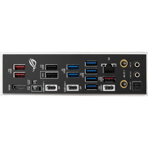 Материнская плата Asus ROG STRIX X870E-H GAMING WIFI7 SocketAM5 AMD X870E 4xDDR5 ATX AC`97 8ch(7.1) 5Gigabit RAID+HDMI