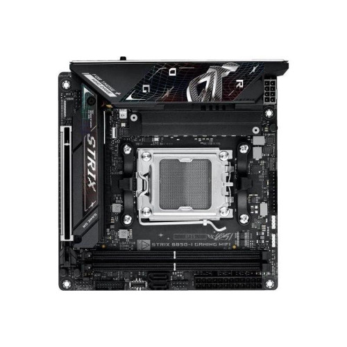 Материнская плата Asus ROG STRIX B850-I GAMING WIFI SocketAM5 AMD B850 2xDDR5 mini-ITX AC`97 8ch(7.1) 2.5Gg RAID+HDMI