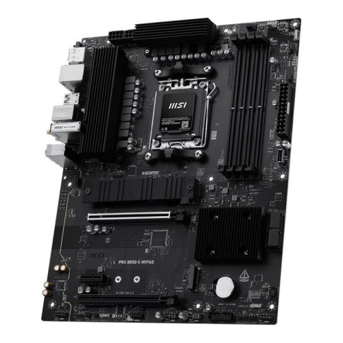 Материнская плата MSI PRO B850-S WIFI6E SocketAM5 AMD B850 4xDDR5 ATX AC`97 8ch(7.1) 2.5Gg RAID+HDMI+DP