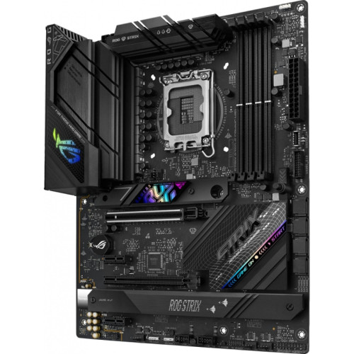 Материнская плата ASUS ROG STRIX B760-F GAMING WIFI Soc-1700 Intel B760 4xDDR5 ATX AC`97 8ch(7.1) 2.5Gg RAID+HDMI+DP [ROG STRIX B760-F GAMING WIFI]