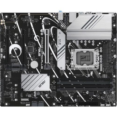 Материнская плата ASUS PRIME H770-PLUS Soc-1700 Intel H770 4xDDR5 ATX AC`97 8ch(7.1) 2.5Gg RAID+HDMI+DP [PRIME H770-PLUS]