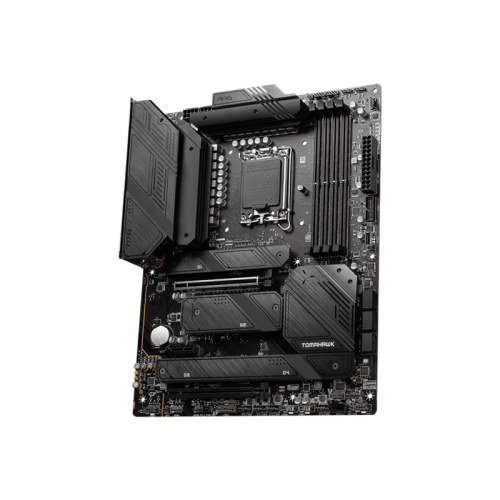 Материнская плата MB MSI INTEL Z790 s1700, 4xDDR5(256GB), HDMI 2.1/DP, 1xPCIe 5.0x16, 1xPCIe 4.0x16, 1xPCIe 3.0, 1xLAN (2.5GbE), Wi-Fi, BT, 7xSATA 6Gb/s, 4xM.2, 2xUSB-C, 8xUSB 3.2, ATX