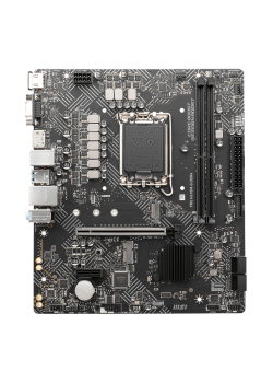 Материнская плата MB MSI INTEL H610 s1700, 2xDDR4(64GB), D-SUB/HDMI 2.1/DP, 1xPCIe 4.0x16, 1xPCIe 3.0, 1xLAN, 4xSATA 6Gb/s, 1xM.2, 1xM.2 E key, 2xUSB 3.2, 4xUSB 2.0, 1xPS/2, mATX
