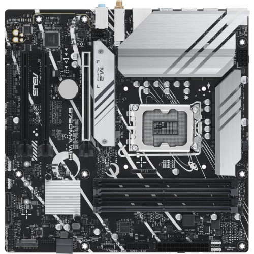 Материнская плата ASUS PRIME B760M-A WIFI Soc-1700 Intel B760 4xDDR5 mATX AC`97 8ch(7.1) 2.5Gg RAID+HDMI+DP [PRIME B760M-A WIFI]