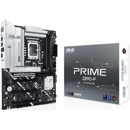 Материнская плата Asus PRIME Z890-P Soc-1851 Intel Z890 4xDDR5 ATX AC`97 8ch(7.1) 2.5Gg RAID+HDMI+DP