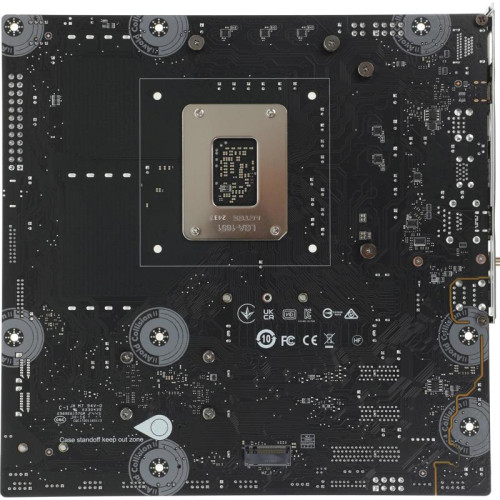 Материнская плата MSI PRO B860M-A WIFI Soc-1851 Intel B860 4xDDR5 mATX AC`97 8ch(7.1) 5Gigabit RAID+HDMI+DP