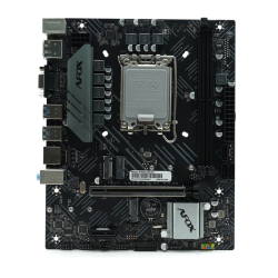 Материнская плата/ MB AFOX INTEL B760 s1700, 2xDDR5(64GB), 1xPCIe 4.0x16, 1xPCIe x1, 1xMPCIe, 1xHDMI, 1xD-Sub, 1xLAN(1GbE), 3xSATA, 1xM.2, 4xUSB 3.0, 2xUSB 2.0, 2xPS/2, mATX