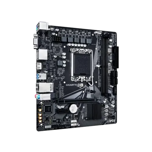 Материнская плата MB GIGABYTE INTEL H610 s1700, 2xDDR5(64GB), D-SUB/HDMI 2.1/2xDP, 1xPCIe 4.0x16, 1xPCIe 3.0, 1xLAN, 4xSATA 6Gb/s, 1xM.2, 2xUSB 3.2, 4xUSB 2.0, 1xPS/2, mATX