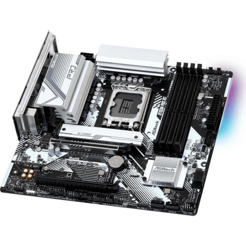 Материнская плата Asrock B760M PRO RS Soc-1700 Intel B760 4xDDR5 mATX AC`97 8ch(7.1) 2.5Gg RAID+HDMI+DP [B760M PRO RS]