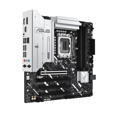 Материнская плата Asus PRIME Z890M-PLUS WIFI Soc-1851 Intel Z890 4xDDR5 mATX AC`97 8ch(7.1) 2.5Gg RAID+HDMI+DP