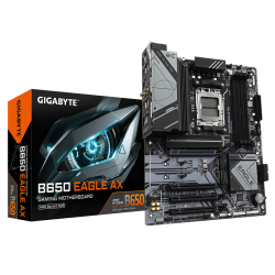 Материнская плата MB GIGABYTE AMD B650 sAM5, 4xDDR5(192GB), HDMI 2.1/DP, 1xPCIe 4.0x16, 3xPCIe 3.0x16, 1xLAN, 4xSATA 6Gb/s, 3xM.2, 1xUSB-C, 2xUSB 3.2, 6xUSB 2.0, 1xPS/2, ATX