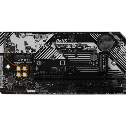 Материнская плата Asrock B760M PRO RS Soc-1700 Intel B760 4xDDR5 mATX AC`97 8ch(7.1) 2.5Gg RAID+HDMI+DP [B760M PRO RS]