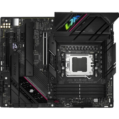 Материнская плата ASUS ROG STRIX B650E-F GAMING WIFI SocketAM5 AMD B650 4xDDR5 ATX AC`97 8ch(7.1) 2.5Gg RAID+HDMI+DP [ROG STRIX B650E-F GAMING WIFI]