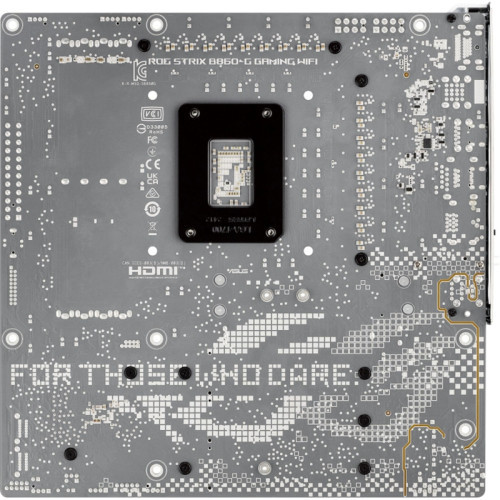 Материнская плата Asus ROG STRIX B860-G GAMING WIFI Soc-1851 Intel B860 4xDDR5 mATX AC`97 8ch(7.1) 2.5Gg RAID+HDMI+DP