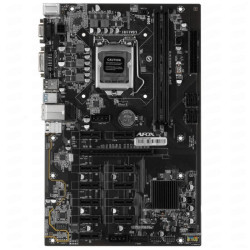 Материнская плата Afox AFB250-BTC12EX RTL LGA1151 ATX 2xDDR4 PCIEx16 11xPCIEx1 DVI VGA (783767)