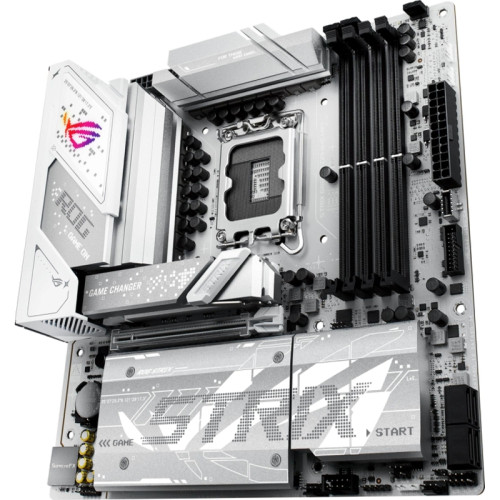 Материнская плата Asus ROG STRIX B860-G GAMING WIFI Soc-1851 Intel B860 4xDDR5 mATX AC`97 8ch(7.1) 2.5Gg RAID+HDMI+DP