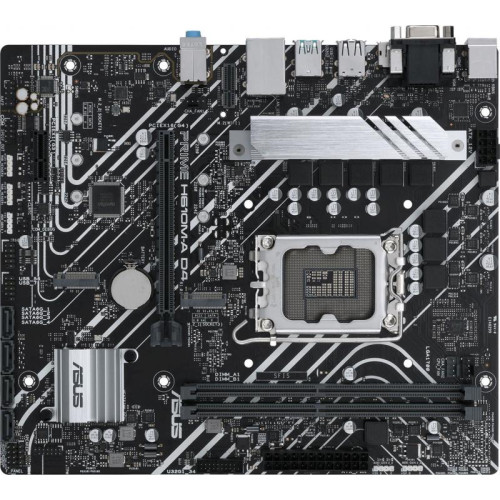 Материнская плата ASUS PRIME H610M-A D4-CSM Soc-1700 Intel H610 2xDDR4 mATX AC`97 8ch(7.1) GbLAN+VGA+HDMI+DP [PRIME H610M-A D4-CSM]