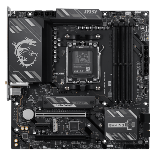 Материнская плата/ B850M GAMING PRO WIFI6E