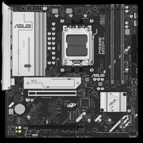 Материнская плата ASUS PRIME B850M-A-CSM AM5 mATX 4xDDR5 2xPCIEx16 3xM.2 2xDP HDMI 2.5GLAN