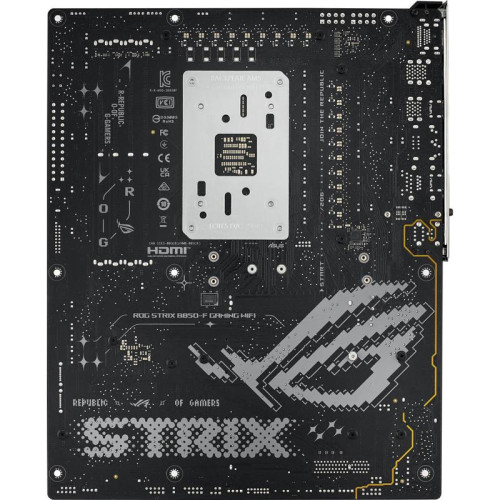 Материнская плата Asus ROG STRIX B850-F GAMING WIFI SocketAM5 AMD B850 4xDDR5 ATX AC`97 8ch(7.1) 2.5Gg RAID+HDMI+DP