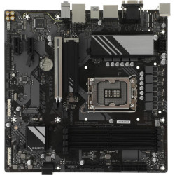 Материнская плата Gigabyte B760M DS3H GEN5 Soc-1700 Intel B760 4xDDR5 mATX AC`97 8ch(7.1) 2.5Gg RAID+VGA+HDMI+DP