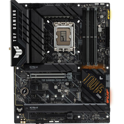 Материнская плата Asus TUF GAMING Z690-PLUS WIFI Soc-1700 Intel Z690 4xDDR5 ATX AC`97 8ch(7.1) 2.5Gg RAID+HDMI+DP