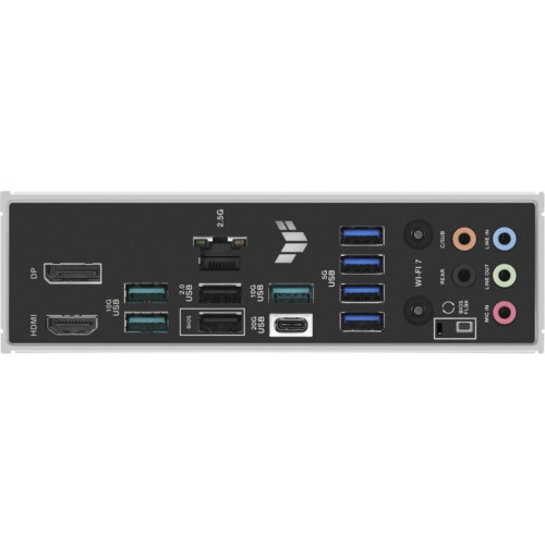 Материнская плата Asus TUF GAMING B850-PLUS WIFI SocketAM5 AMD B850 4xDDR5 ATX AC`97 8ch(7.1) 2.5Gg RAID+HDMI+DP
