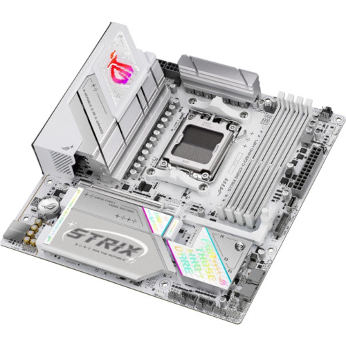 Материнская плата Asus ROG STRIX B850-G GAMING WIFI SocketAM5 AMD B850 4xDDR5 mATX AC`97 8ch(7.1) 2.5Gg RAID+HDMI+DP