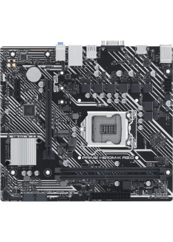 Материнская плата ASUS PRIME H510M-K R2.0 Soc-1200 Intel H470 2xDDR4 mATX AC`97 8ch(7.1) GbLAN+VGA+HDMI [PRIME H510M-K R2.0]