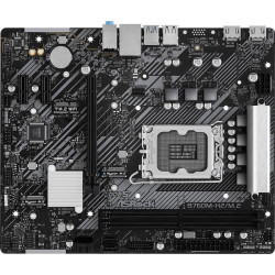 Материнская плата Asrock B760M-H2/M.2 Soc-1700 Intel B760 2xDDR5 mATX AC`97 8ch(7.1) 2.5Gg RAID+HDMI [B760M-H2/M.2]