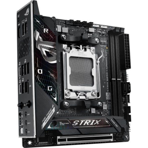 Материнская плата Asus ROG STRIX B850-I GAMING WIFI SocketAM5 AMD B850 2xDDR5 mini-ITX AC`97 8ch(7.1) 2.5Gg RAID+HDMI Материнская плата Asus ROG STRIX B850-I GAMING WIFI SocketAM5 AMD B850 2xDDR5 mini-ITX AC`97 8ch(7.1) 2.5Gg RAID+HDMI