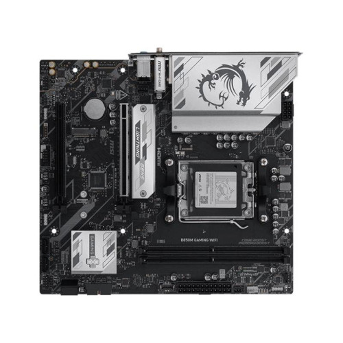 Материнская плата MSI B850M GAMING WIFI SocketAM5 AMD B850 2xDDR5 mATX AC`97 8ch(7.1) 2.5Gg RAID+HDMI+DP