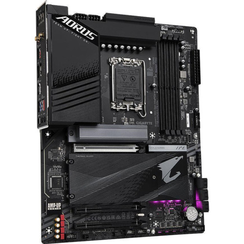 Материнская плата MB GIGABYTE INTEL Z790 s1700, 4xDDR5(192GB), HDMI 2.0/DP, 1xPCIe 5.0x16, 1xPCIe 4.0x16, 1xPCIe 3.0x16, 1xLAN (2.5GbE), Wi-Fi, BT, 6xSATA 6Gb/s, 4xM.2, 1xUSB-C, 5xUSB 3.2, 4xUSB 2.0, ATX