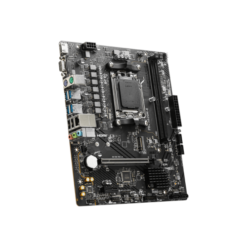 Материнская плата MB MSI AMD A620 sAM5, 2xDDR5(96GB), D-SUB/HDMI 2.1, 1xPCIe 4.0x16, 1xPCIe 3.0, 1xLAN, 4xSATA 6Gb/s, 1xM.2, 4xUSB 3.2, 2xUSB 2.0, 2xPS/2, mATX
