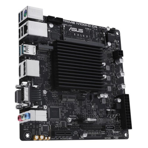 Материнская плата с ЦПУ ASUS PRIME N100I-D D4-CSM N100 mini-ITX DDR4 PCIEx1 M.2 DP HDMI VGA GLAN Материнская плата с ЦПУ ASUS PRIME N100I-D D4-CSM N100 mini-ITX DDR4 PCIEx1 M.2 DP HDMI VGA GLAN